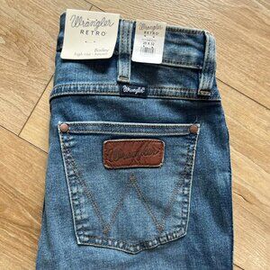 Wrangler Women's Retro High Rise Bailey Trouser/ Size 28 x 32